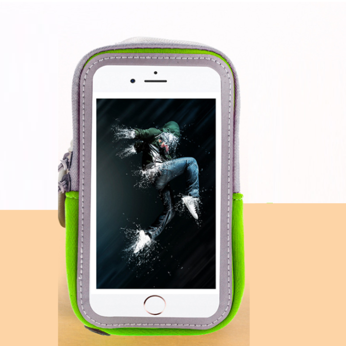 OEM - Universalt sportarmband för mobiler upp till 5.5 tum - Grön