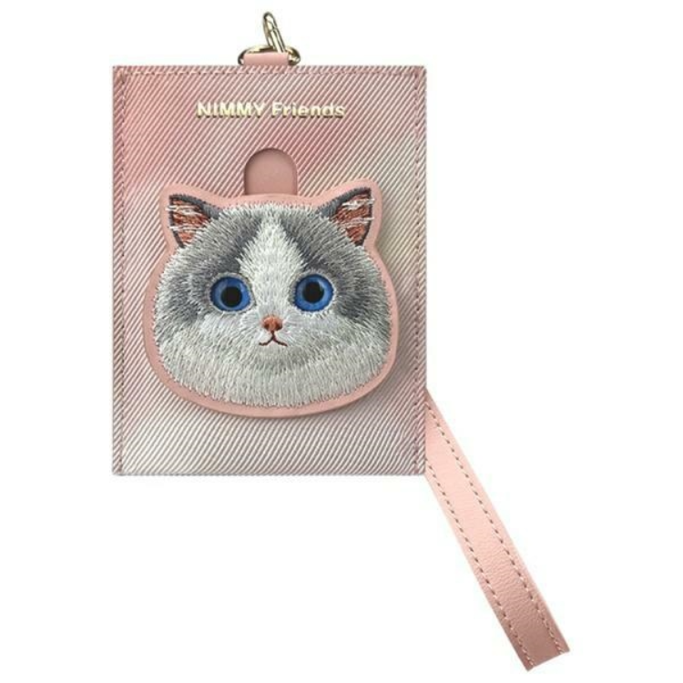 Nimmy Korthållare Big Eyed Pet 2.0 Cat - Rosa | 2353 | AlltMobil