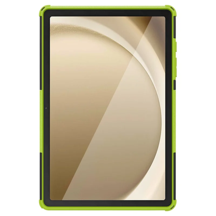 A-One Brand - Galaxy Tab A9 Plus Mobilskal Tire Texture med Kickstand - Grön