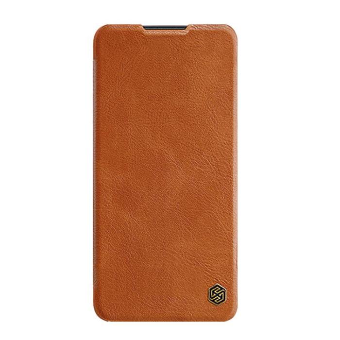 Nillkin - Nillkin Qin Plånboksfodral Xiaomi Poco M4 Pro 5G - Brun