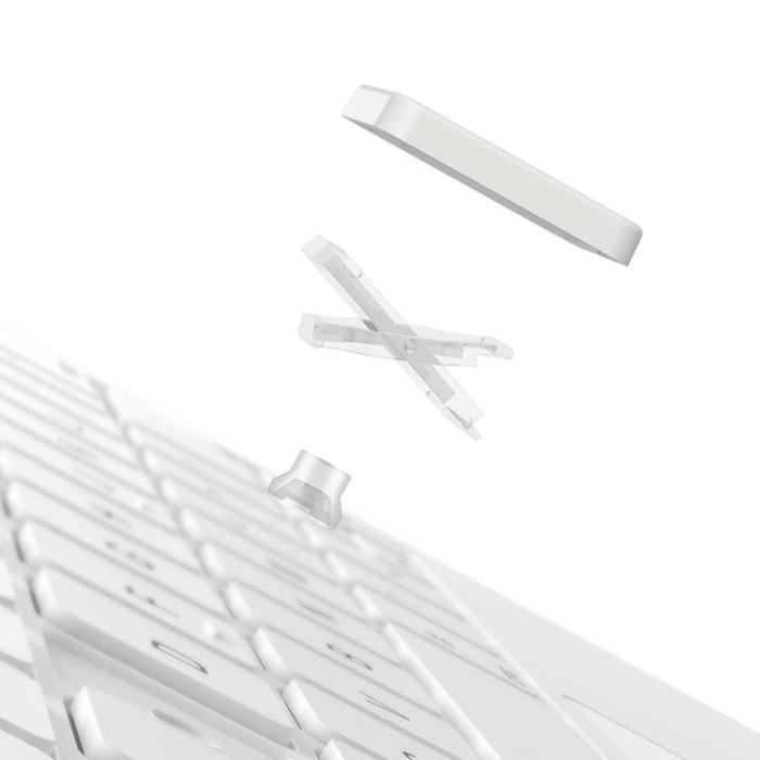 BASEUS - Baseus iPad 10 (2022) English Keyboard Skal Bluetooth - Vit