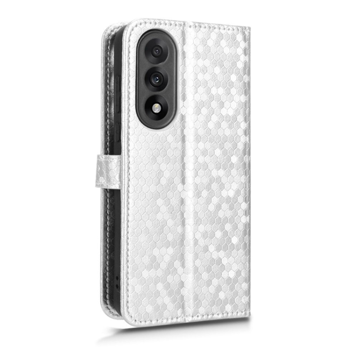A-One Brand - OnePlus Nord 5 Plånboksfodral Dot Pattern Imprint - Silver
