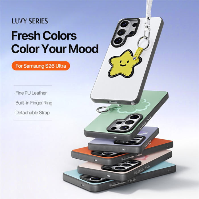 Dux Ducis - DUX DUCIS Mobilskal till Galaxy S26 Ultra Ringhållare/Handledsrem Luvy Series
