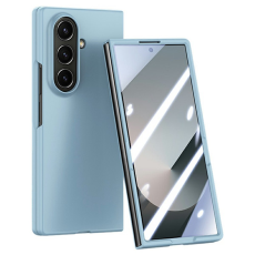 A-One Brand - Galaxy Z Fold 7 5G Mobilskal Stort Fönster Hård PC - Babyblå
