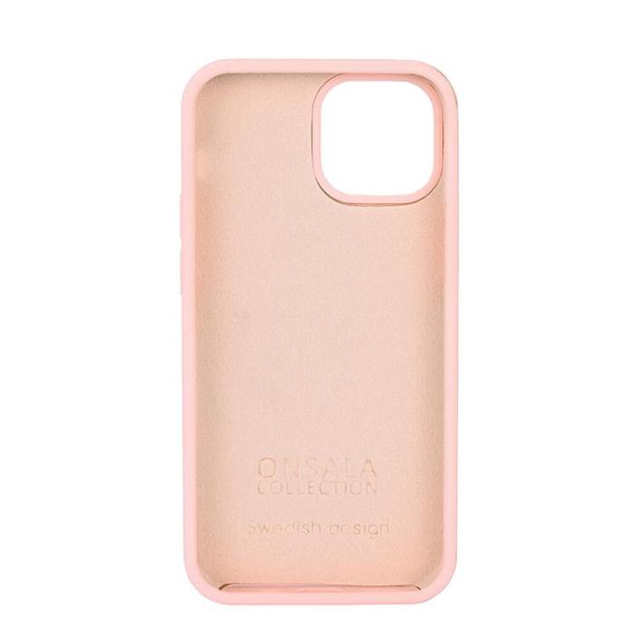 Onsala - Onsala Mobilskal Silikon iPhone 13 Mini - Kritrosa