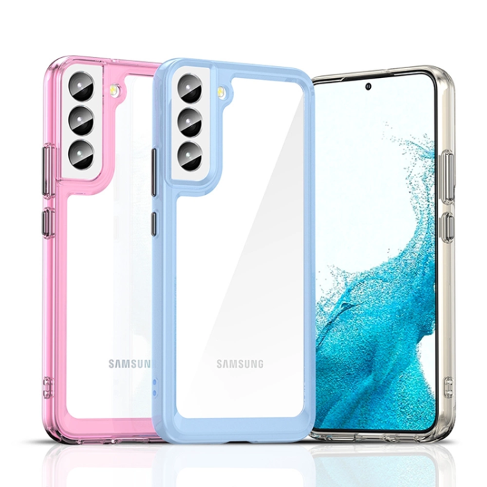 OEM - Galaxy S22 Plus Mobilskal Outer Space - Transparent