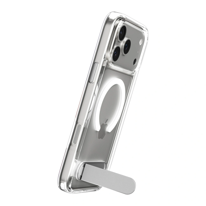 Spigen - Spigen iPhone 17 Pro Mobilskal Magsafe Ultra Hybrid - Clear/Vit