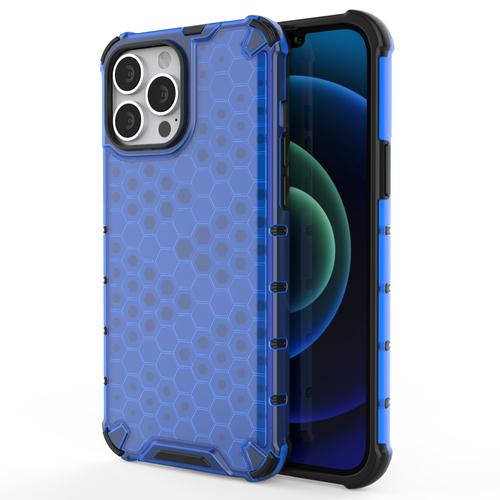 Honeycomb Armor TPU Bumper iPhone 13 Pro Max - Blå | 2353 | AlltMobil