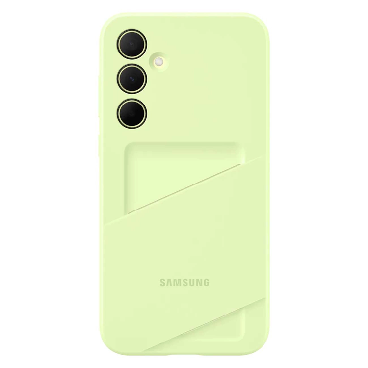 Samsung Galaxy A35 Mobilskal Korthållare - Grön | 2353 | AlltMobil