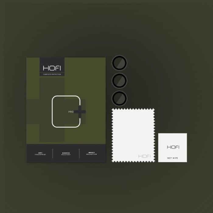 Hofi - Hofi Galaxy S23/S23 Plus Kameralinsskydd i Härdat Glas - Svart