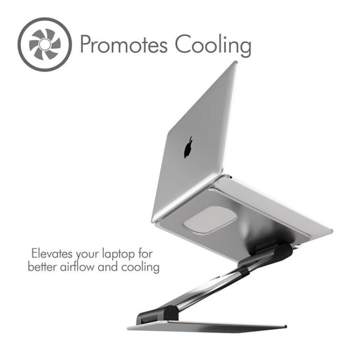 BUFFALO - Desire2 Laptopställ Supreme Sit-Stand Aluminium