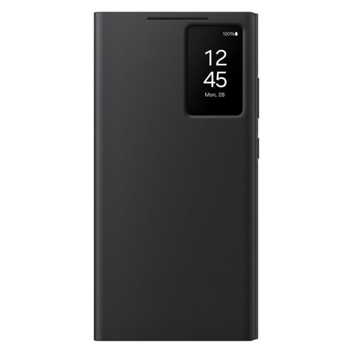 Samsung - Samsung Galaxy S24 Ultra Plånboksfodral Smart View - Svart