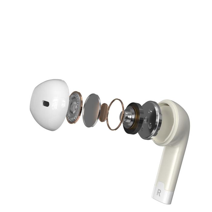 OEM - Bluetooth-hörlurar Devia TWS Smart M3 Vit
