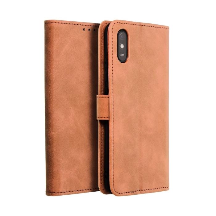 Forcell - Forcell Xiaomi Redmi 9AT/9A Fodral Tender - Brun