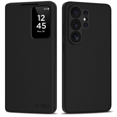 Tech-Protect - Tech-Protect Pl&aring;nboksfodral F&ouml;r Galaxy S26 Ultra Smart - Matt Svart