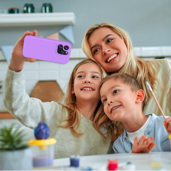 N/A - Mobilskal till iPhone 14 Pro Max Shockproof EVA - Lila