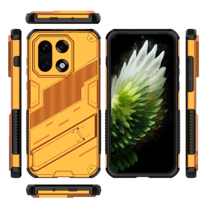 A-One Brand - OnePlus 15 Mobilskal PC + TPU Shockproof Kickstand - Orange