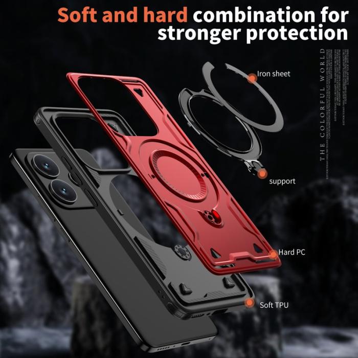 N/A - Mobilskal till Xiaomi Redmi Note 14 5G Plast - Röd