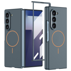 GKK - GKK Galaxy Z Fold 7 Mobilskal MagSafe Slim med Härdat Glas - Grön