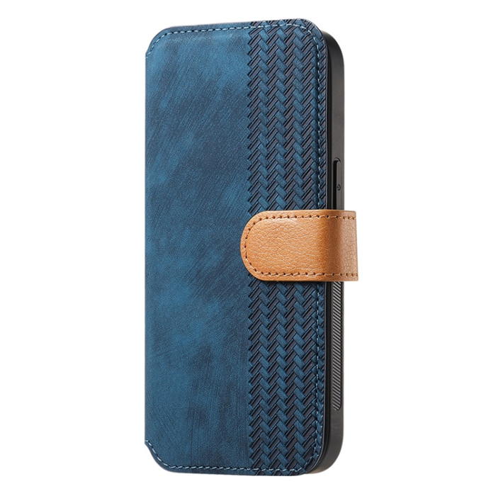 A-One Brand - Plånboksfodral För iPhone 17 Armband Kickstand - Blå