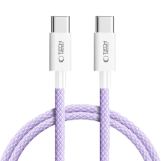Tech-Protect - Tech-Protect USB-C till USB-C kabel Ultraboost 1m - Mauve