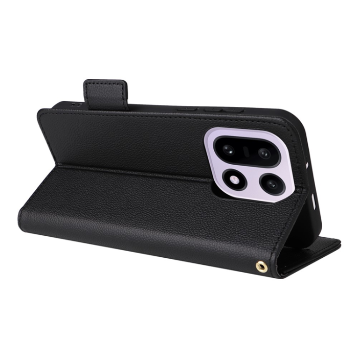 A-One Brand - OnePlus 15 5G Plånboksfodral Litchi Texture Konstläder