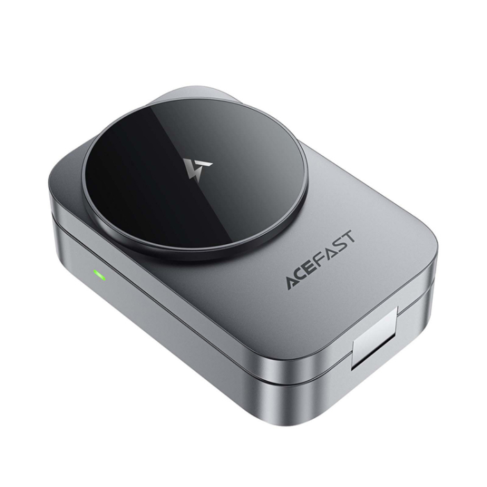 Acefast - Acefast MagSafe Trådlös Laddare för Apple Watch,iPhone,Airpods E22 - Grå