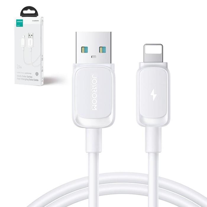 Joyroom - Joyroom USB-A till Lightning kabel 1.2m - Vit