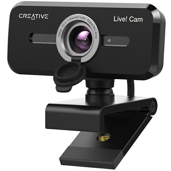 Creative Webbkamera 1080p Sync V2 - Svart