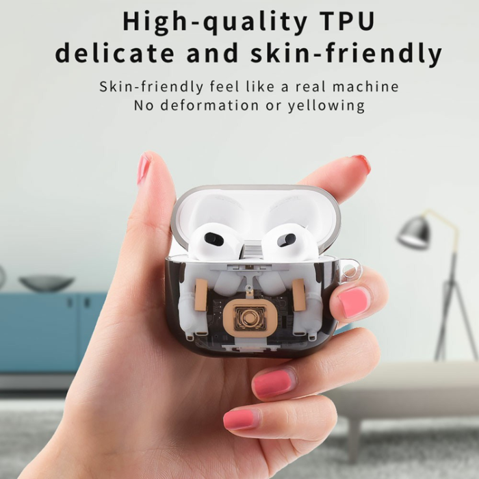 A-One Brand - AirPods Pro 3 Skal Mechanical Structure TPU Drop-Proof