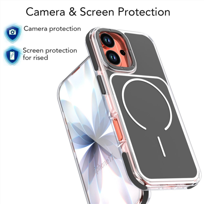 A-One Brand - iPhone 17 Mobilskal MagSafe Dual Färg Shockproof