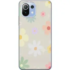 Gustaf - Mobilskal till Xiaomi 11 Lite 5G NE med fejdande blommor