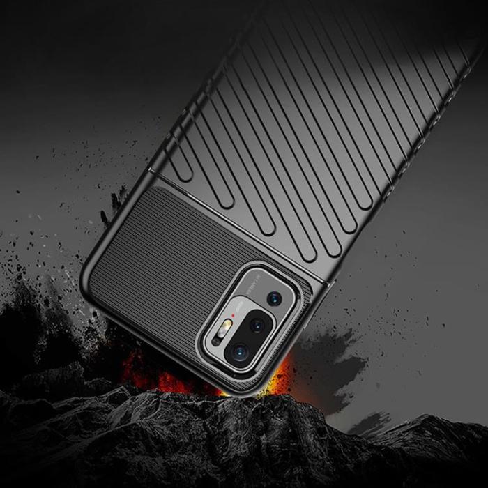 OEM - Thunder Flexible Skal Xiaomi Redmi Note 10 / Poco M3 Pro - Svart