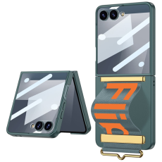 GKK - GKK Galaxy Z Flip 7 Mobilskal med Handledsrem och Skärmskydd