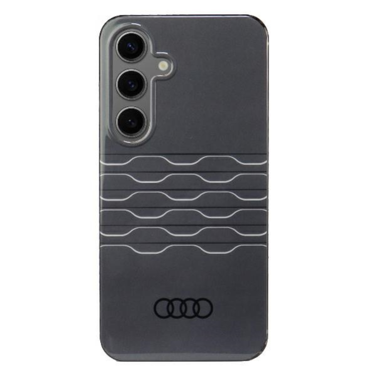 Audi Mobilskal till Galaxy S24 Geometric Pattern - Svart