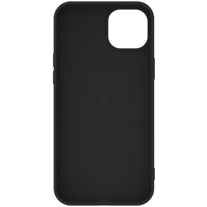 Celly - Celly iPhone 15 Plus Mobilskal Planet Soft TPU - Svart