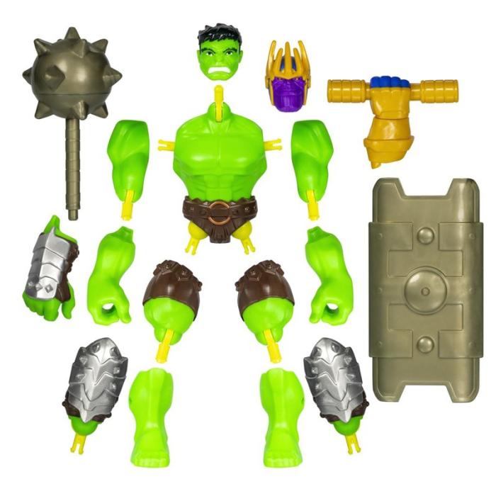 MIXMASHERS - MIXMASHERS Avengers 5 Inch Mixmashers Deluxe Figure Hulk
