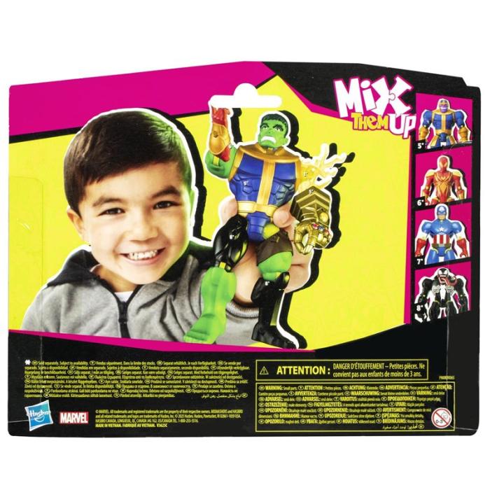 MIXMASHERS - MIXMASHERS Avengers 5 Inch Mixmashers Deluxe Figure Hulk