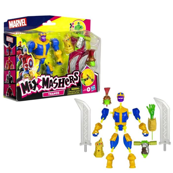 MIXMASHERS - MIXMASHERS Avengers 5 Inch Mixmashers Deluxe Figure Thanos