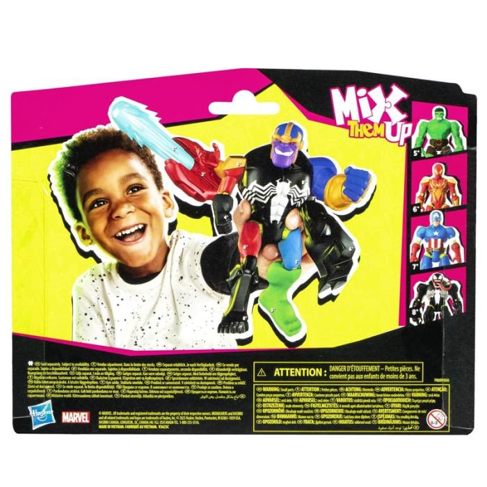 MIXMASHERS - MIXMASHERS Avengers 5 Inch Mixmashers Deluxe Figure Thanos