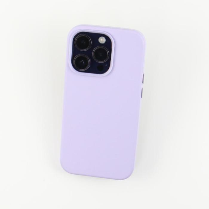 OEM - iPhone 13 Pro Max Skal Läder Magnetisk Lila