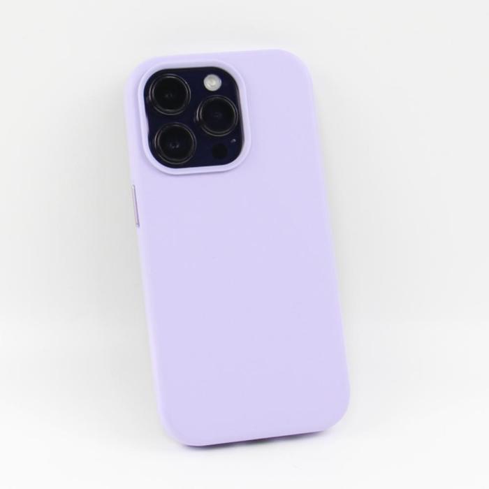 OEM - iPhone 13 Pro Max Skal Läder Magnetisk Lila
