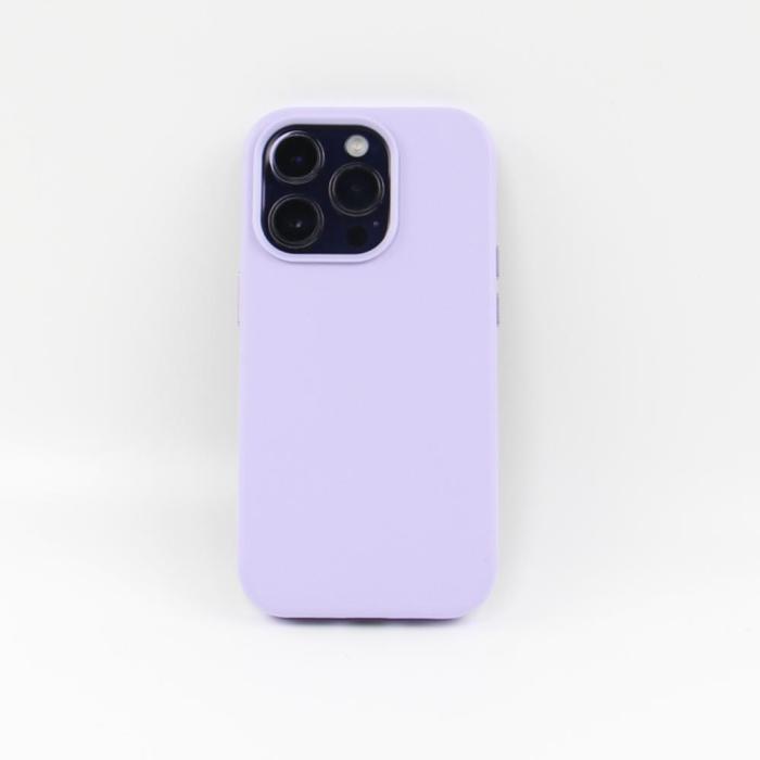 OEM - iPhone 13 Pro Max Skal Läder Magnetisk Lila
