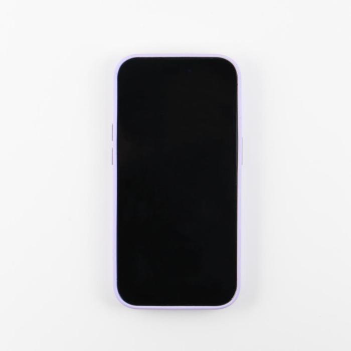 OEM - iPhone 13 Pro Max Skal Läder Magnetisk Lila
