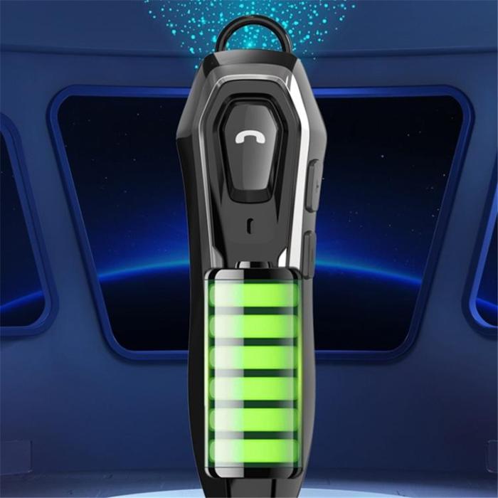 OEM - Single In-Ear Hörlur Bluetooth med Dual Mic ENC K25 - Guld