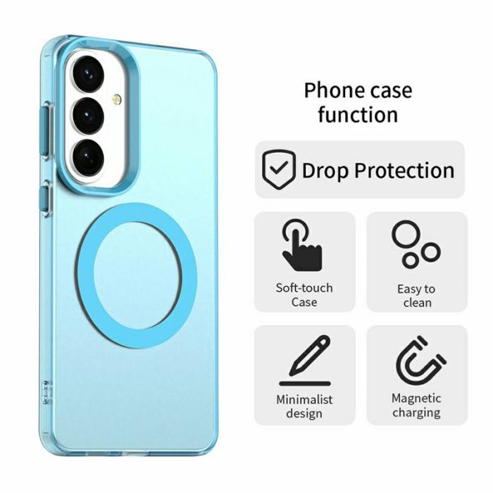 OEM - Mobilskal för Samsung Galaxy S26 Magnetiskt Anti Drop - Blå