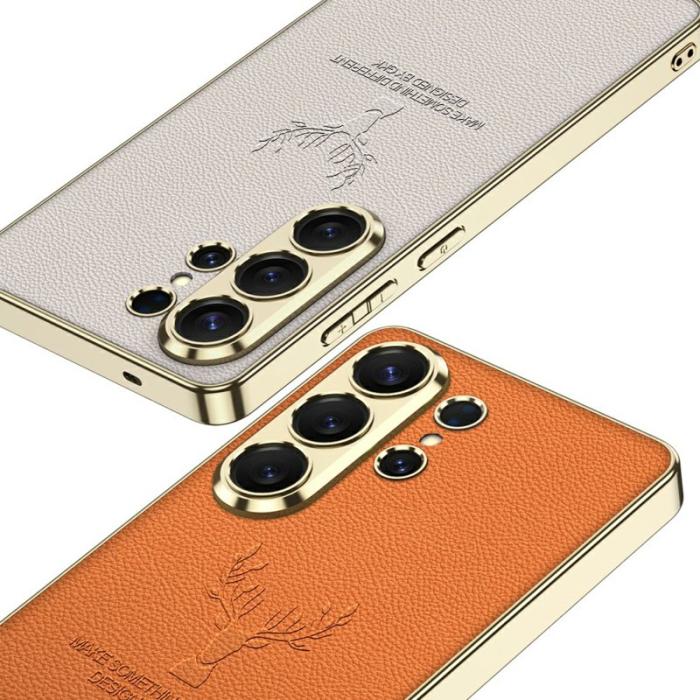 GKK - GKK Mobilskal för Samsung Galaxy S26 Ultra Konstläder TPU - Titangrå