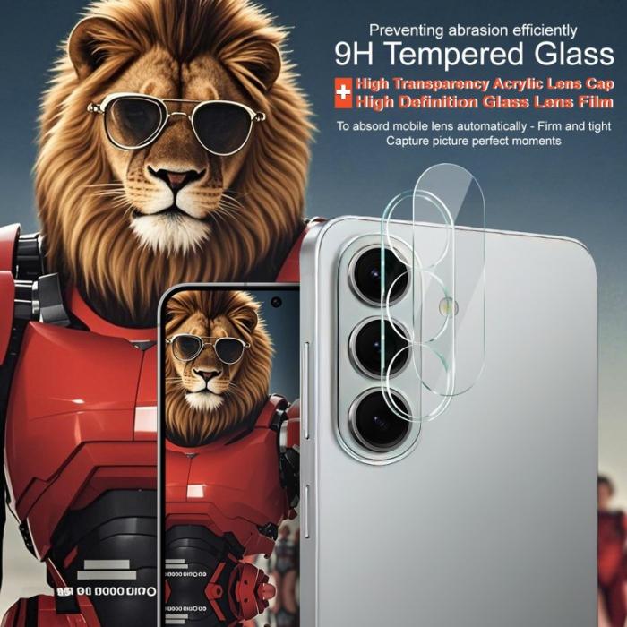 Imak - Imak Skärmskydd för Samsung Galaxy S26 Härdat glas + Linsskydd - Transparent