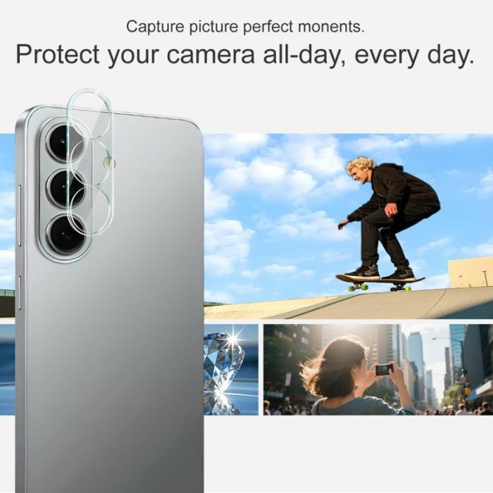 Imak - Imak Skärmskydd för Samsung Galaxy S26 Härdat glas + Linsskydd - Transparent