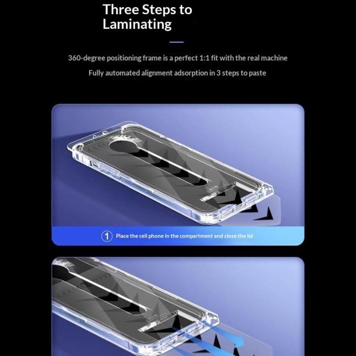 OEM - Skärmskydd för Samsung Galaxy S26 Härdat glas med verktyg - Transparent